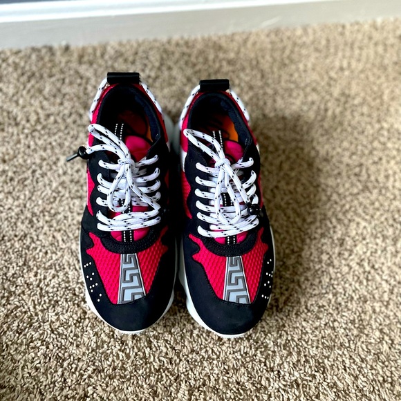 Like New Versace Chain Reaction 2 Sneakers - Picture 2 of 4
